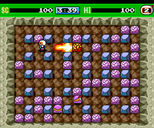 Bomberman '93 (USA) Screenshot 1